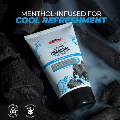 Activated Charcoal Detox & Cleanse Face Wash