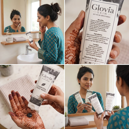 Glovia Skin Charcoal Face Wash
