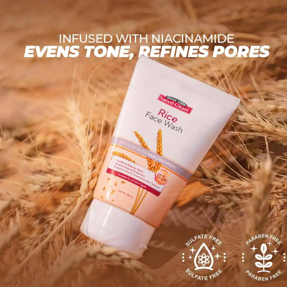 Rice Brightening & Nourishing Face Wash